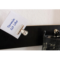 MAUL Briefklemmer aus Metall, Farbe: nickel, Breite: 50 mm