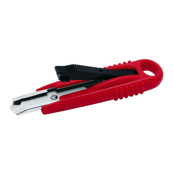 WEDO Safety-Cutter Standard, Klinge: 18 mm, rot schwarz