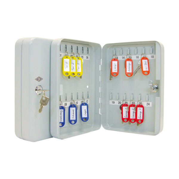 WEDO Schlüsselschrank für 110 Schlüssel, lichtgrau