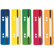 ELBA Heftstreifen, PP, kurz, 35 x 150 mm, farbig sortiert