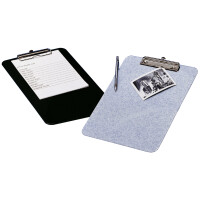 WEDO Klemmbrett, DIN A4, aus ABS-Kunststoff, blau