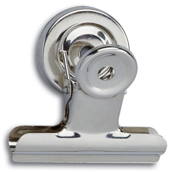 MAUL Briefklemmer mit Kraftmagnet, Breite: 30 mm, nickel
