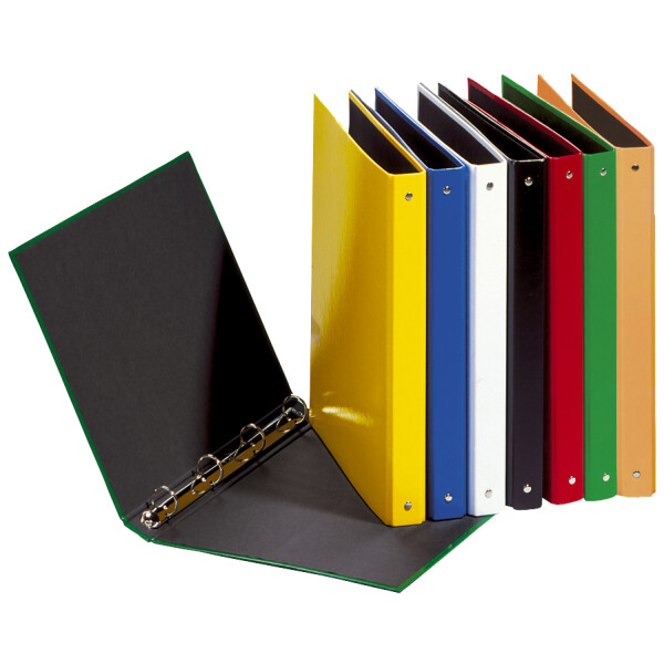 PAGNA Ringbuch "Basic Colours", 4 Ring-Mechanik, blau