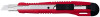 WEDO Profi-Cutter, Klinge: 9 mm, mit Clip, rot schwarz