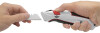 WEDO Safety-Cutter ALU, Klinge: 19 mm, silber anthrazit rot