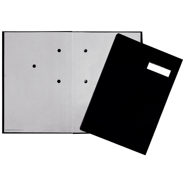 PAGNA Unterschriftenmappe ECO, 20 Fächer, Eco schwarz