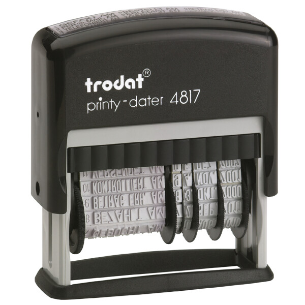 trodat Wortbandstempel Printy Dater 4817, mit Datum, SB-