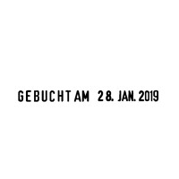 trodat Wortbandstempel Printy Dater 4817, mit Datum, SB-