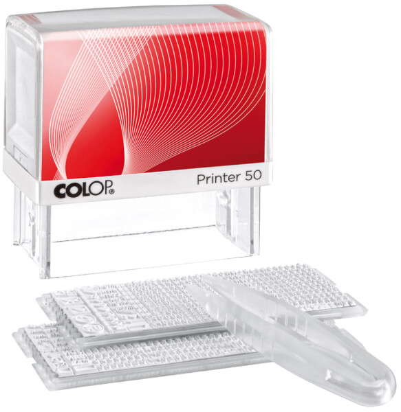 COLOP Textstempelautomat "D-I-Y Sets" Printer 50 2 Set