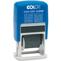 COLOP Wortbandstempel Mini Dater S120 W