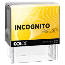 COLOP Datenschutzstempel Incognito Printer 30 LGT, gelb