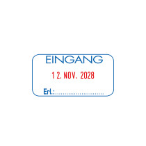 COLOP Datumstempel Printer S260 L1 "EINGANG", blau
