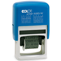 COLOP Wortbandstempel Printer S 220 W, blau