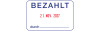COLOP Datumstempel Classic 2660 L "BEZAHLT"