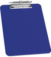 WEDO Klemmbrett, DIN A4, aus Polystyrol, blau