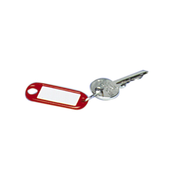 WEDO Schl&uuml;sselanh&auml;nger mit Ring, Durchmesser: 18 mm, blau