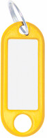 WEDO Schlüsselanhänger mit Ring, Durchmesser: 18 mm, gelb
