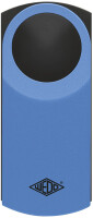 WEDO Rechtecklupe SWING-IT mit LED-Beleuchtung,blau-metallic