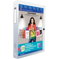 Oxford Sammelbox POLYVISION, A4, PP, Füllhöhe:...