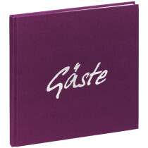 PAGNA Gästebuch "Trend", violett, 180 Seiten