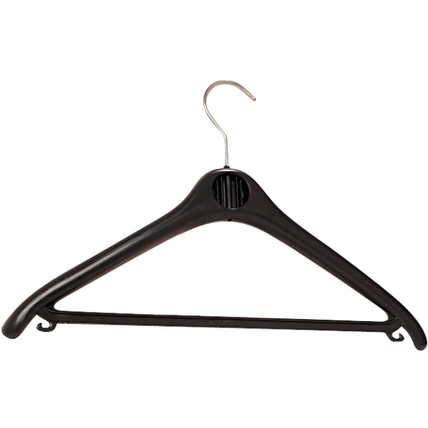 UNiLUX Sicherheits-Kleiderbügel "LOCKY", Plastik, schwarz