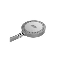 UNiLUX LED Energiespar-Tischleuchte SENZA, metallgrau