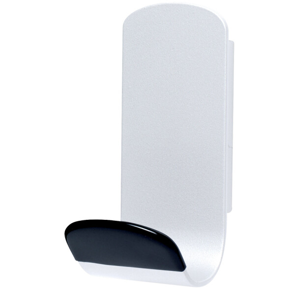 UNiLUX Garderobenhaken "STEELY", magnetisch, weiß