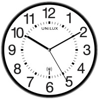 UNiLUX Wanduhr Funkuhr "WAVE", Durchmesser: 300...