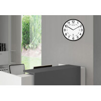 UNiLUX Wanduhr Funkuhr "MAXI WAVE", Durchm.:...