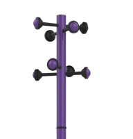 UNiLUX Garderobenständer ACCUEIL, Höhe: 1.750 mm, violett
