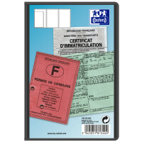 Oxford Ausweishülle, PVC, 3-fach, 0,30 mm, 85 x 130 mm
