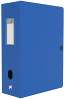 Oxford Sammelbox Memphis, Füllhöhe: 100 mm, DIN A4, blau