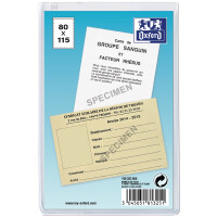 Oxford Ausweishülle, PVC, 1-fach, 0,20 mm, For.: 83...