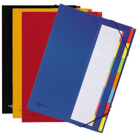 PAGNA Ordnungsmappe DESKORGANIZER Color, 7 Fächer, blau