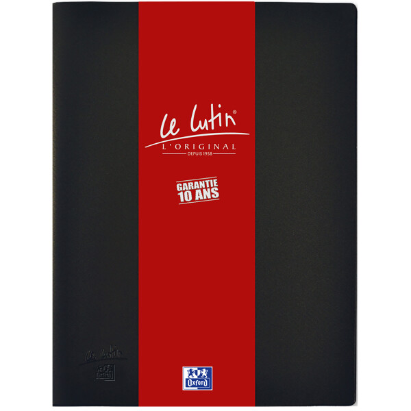 Oxford Sichtbuch "Le Lutin", DIN A4, mit 10 H&uuml;llen, schwarz