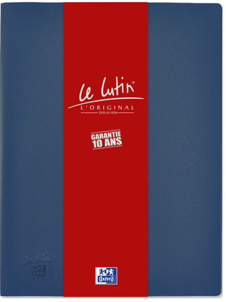 Oxford Sichtbuch "Le Lutin", DIN A4, mit 10 Hüllen, blau