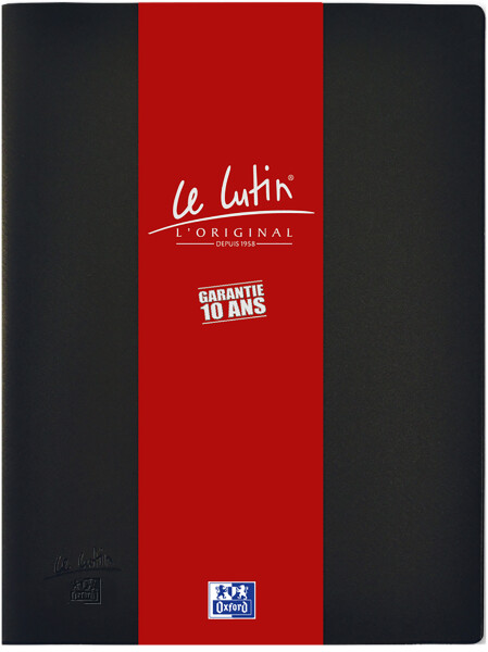 Oxford Sichtbuch "Le Lutin", DIN A4, mit 40 Hüllen, schwarz