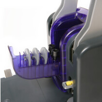 RAPESCO Registraturlocher P1100, schwarz violett