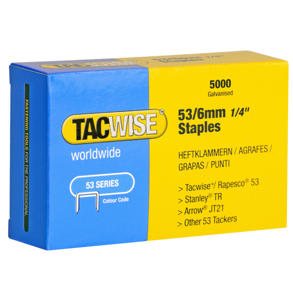 TACWISE Heftklammern Multipack 53, verzinkt