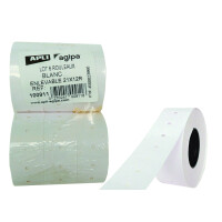 APLI Etiketten für Preisauszeichner, 21 x 12 mm, weiß