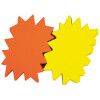 APLI Signal-Etiketten "Stern", gelb orange, 120 x 160 mm