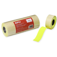 APLI Etiketten für Preisauszeichner, 26 x 16 mm, gelb