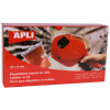 APLI Preisauszeichner 101419, rot, 2-zeilig