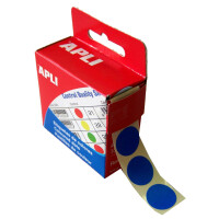 APLI Markierungspunkte, Durchmesser: 15 mm, rund, blau