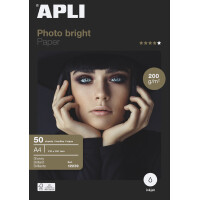 APLI Foto-Papier bright PRO, DIN A4, 280 g qm,...