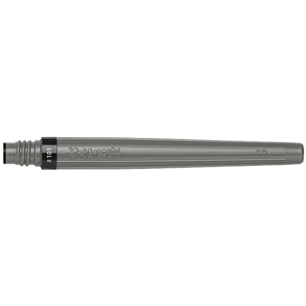 PentelArts Colour Brush Pigment Aquarellpinselstift, grau