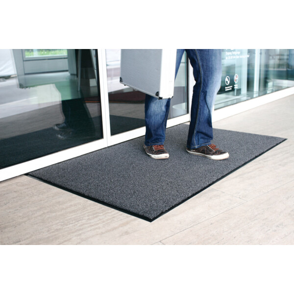 miltex Schmutzfangmatte EAZYCARE COLOR, 900x1500 mm, schwarz