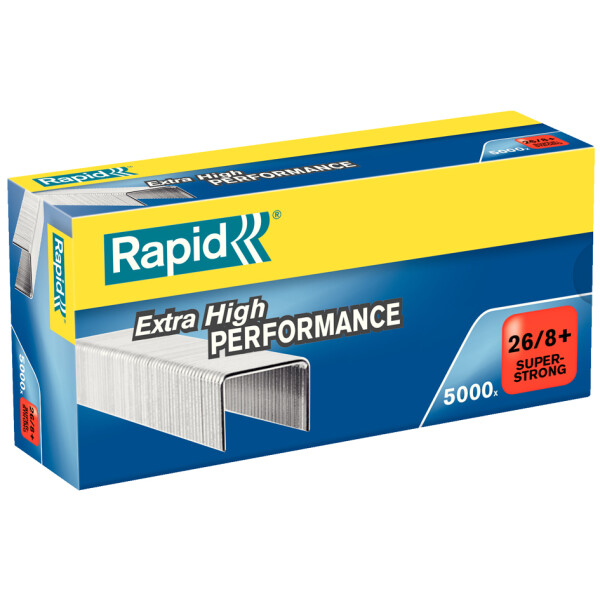 Rapid Heftklammern Super Strong 24 6, galvanisiert