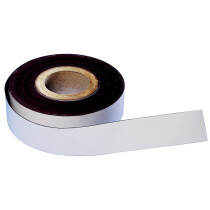magnetoplan Magnetband, PVC, weiß, 20 mm x 30 m