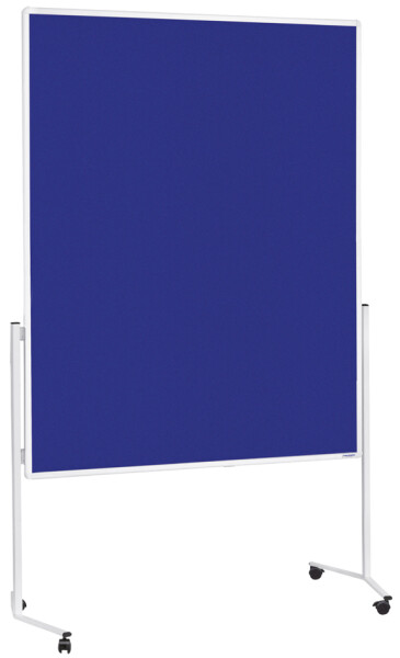magnetoplan Moderationstafel, (B)1.200 x (H)1.500 mm, blau